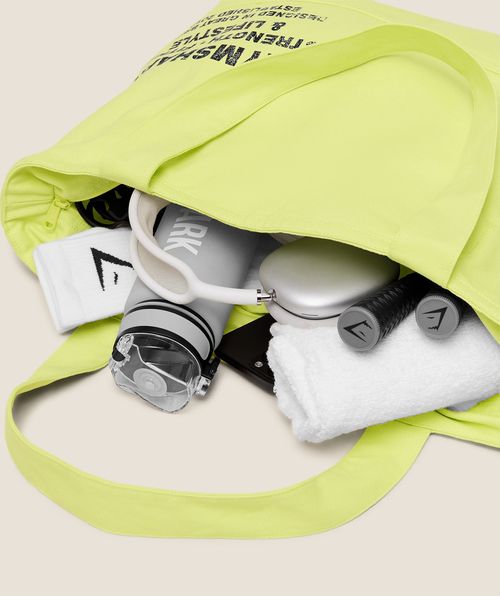 Women's Gymshark Gymshark Strength Tote Sorbet Yellow