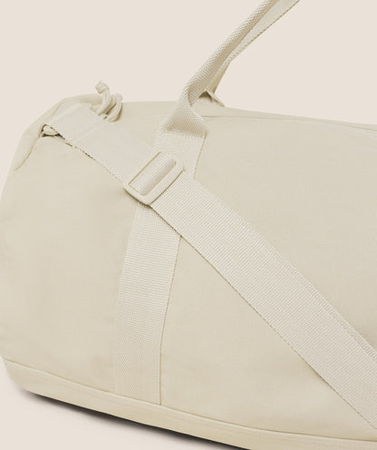 Gymshark Graphic Duffle Bag Pebble Grey