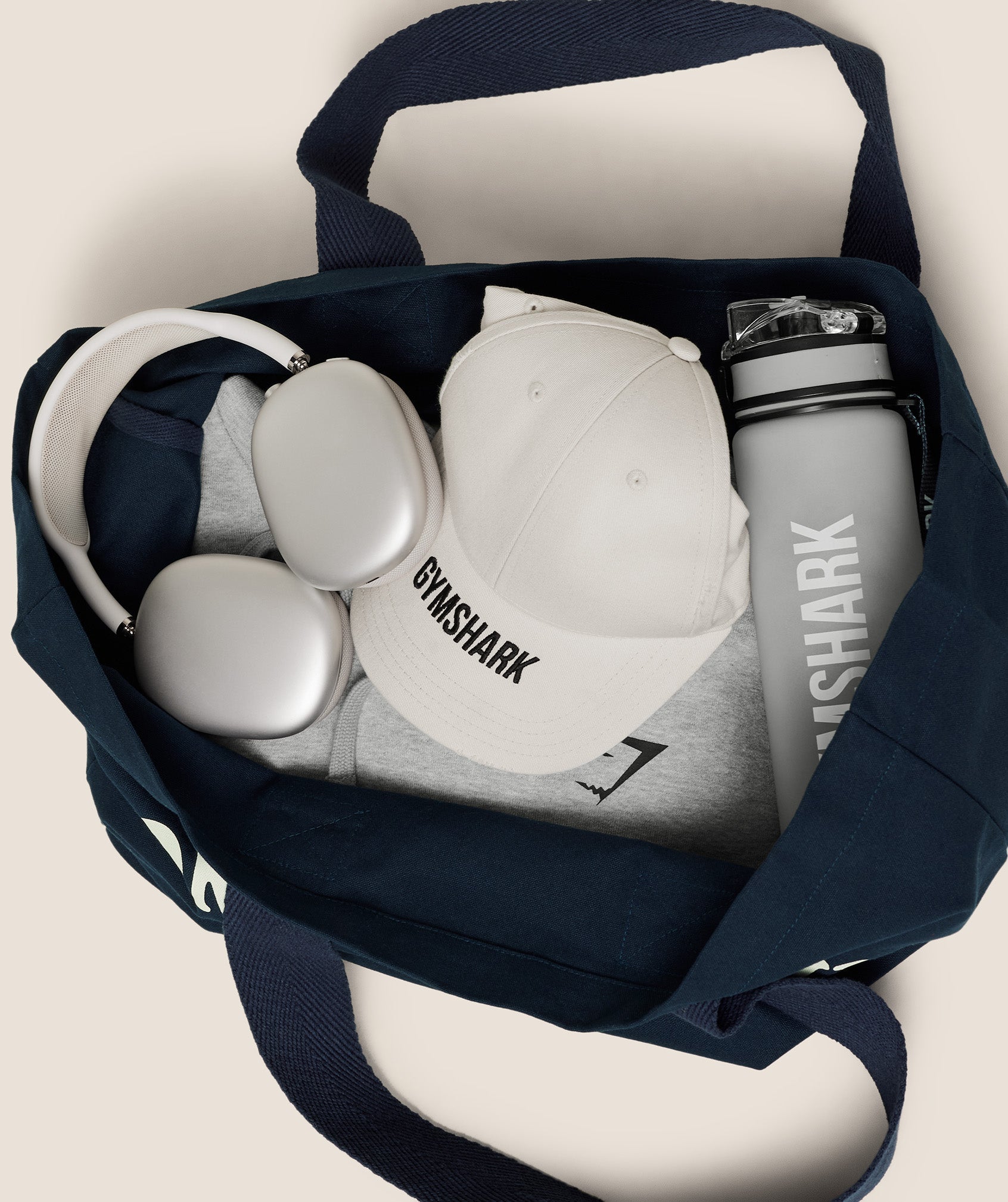 Women's Gymshark Slogan Tote Gs Navy