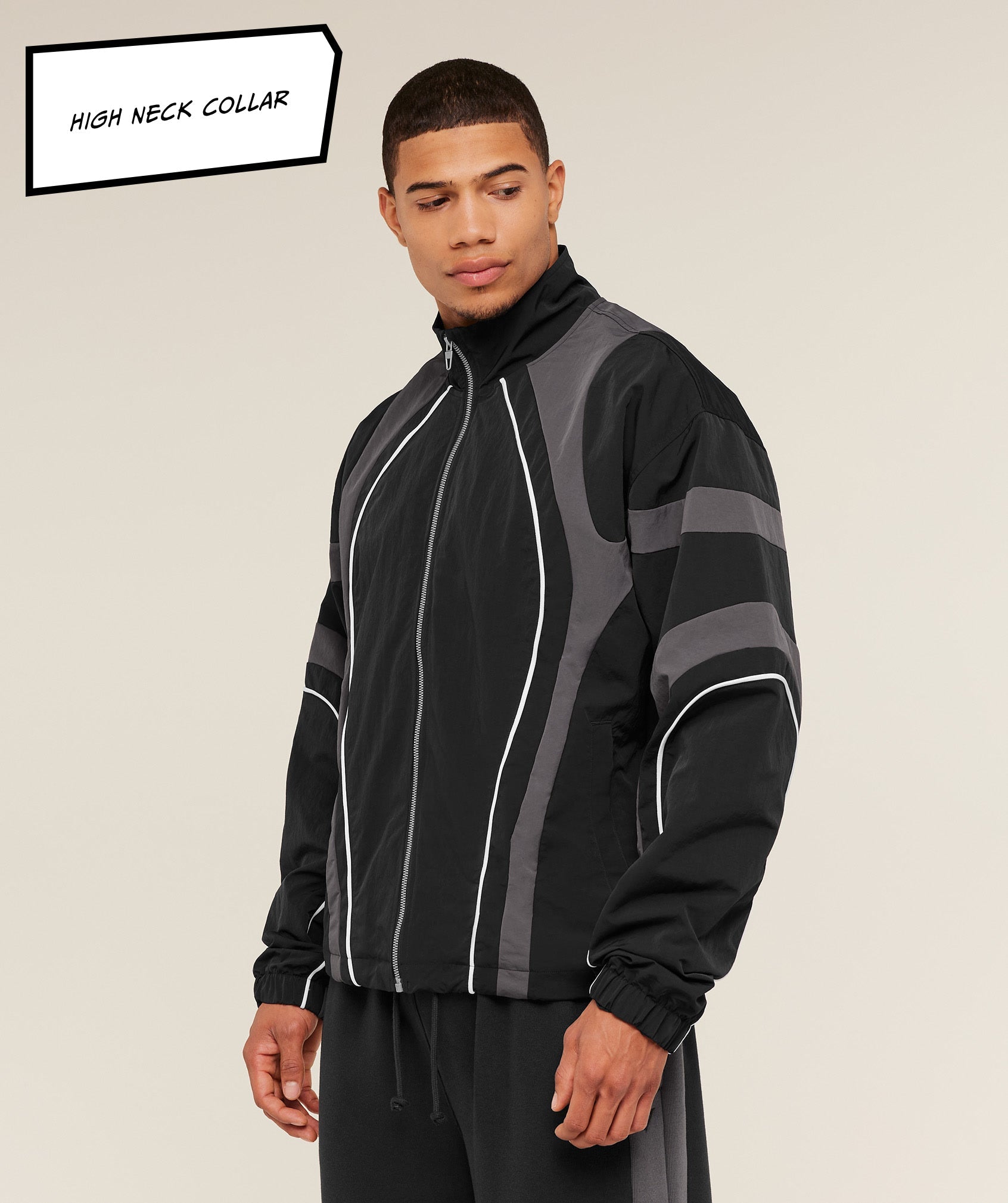 Gymshark Gymshark X Carlos Belcast Track Jacket Gs Black