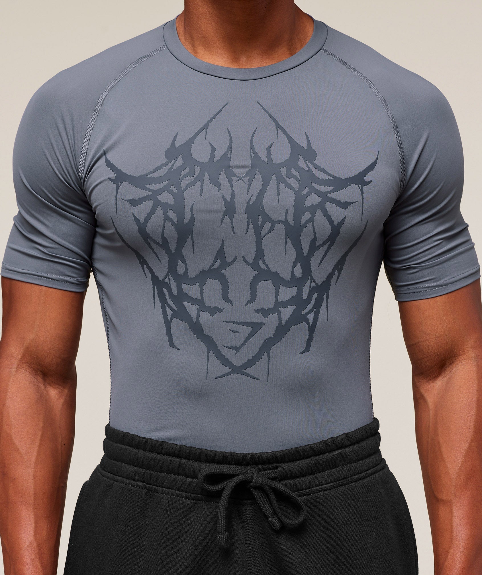 Gymshark Carlos Belcast X Element Baselayer Iron Blue