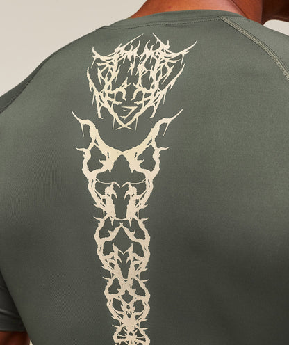 Gymshark Carlos Belcast X Element Baselayer Strength Green