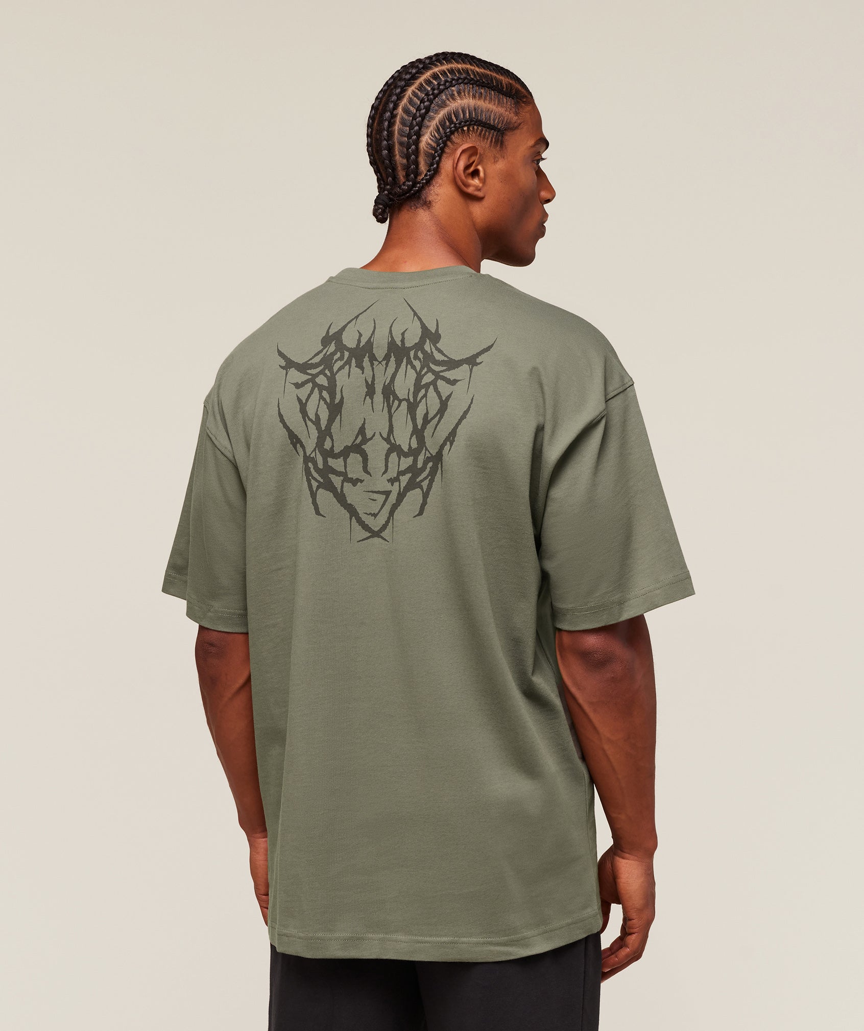 Gymshark Carlos Belcast X Rest Day Essential T-Shirt Base Green