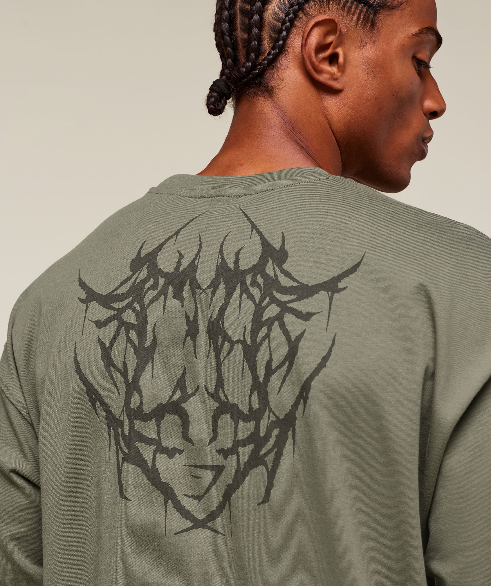 Gymshark Carlos Belcast X Rest Day Essential T-Shirt Base Green