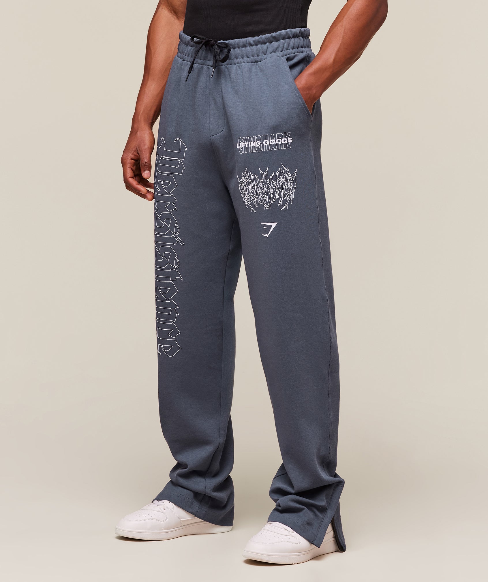 Gymshark Carlos Belcast X Rest Day Track Pant Titanium Blue