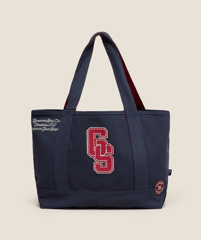 Women's Gymshark Collegiate Tote Bag Heavy Blue