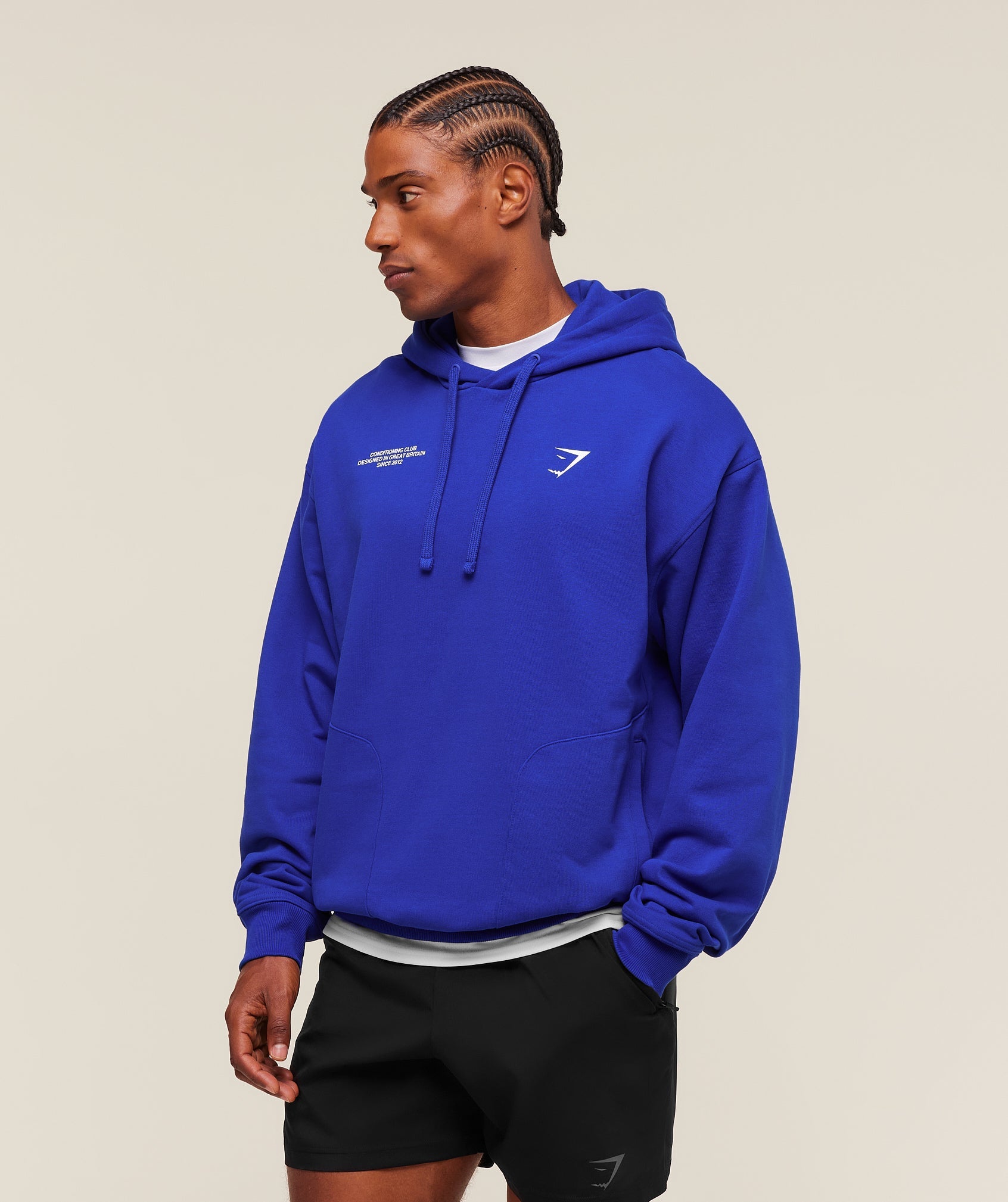 Gymshark Conditioning Club Hoodie Athletic Blue
