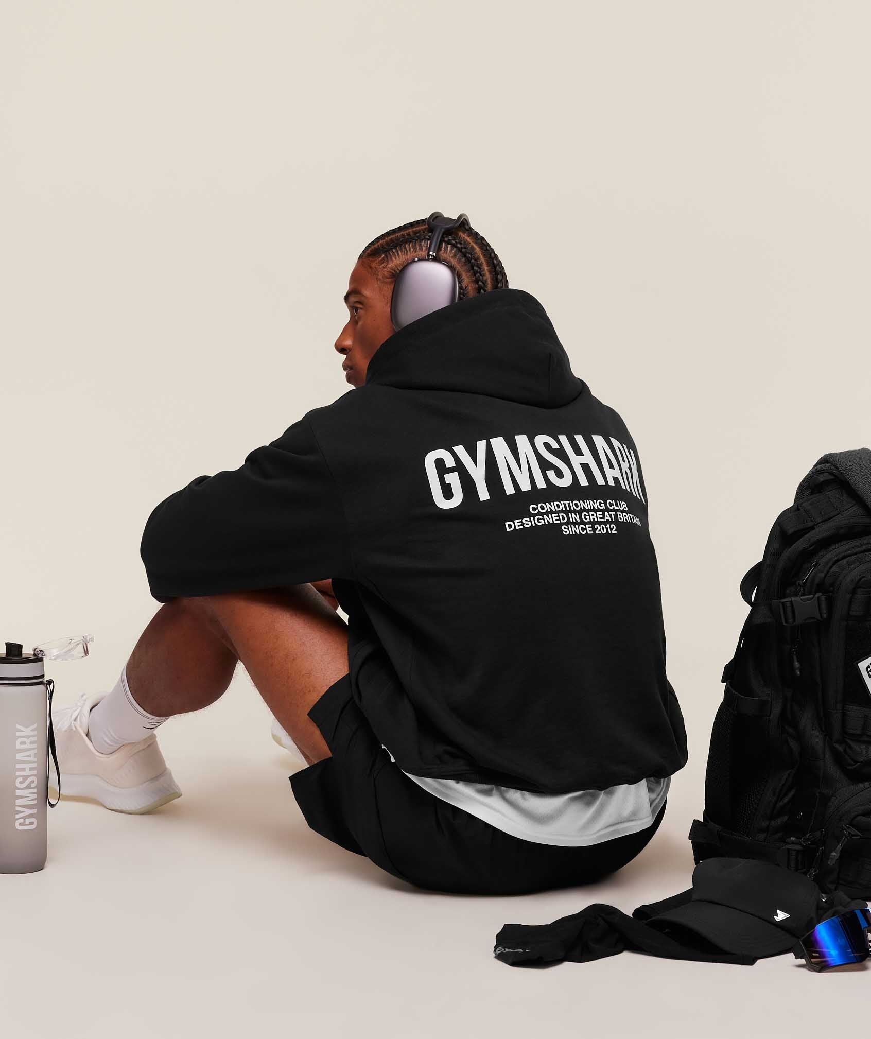 Gymshark Conditioning Club Hoodie Black