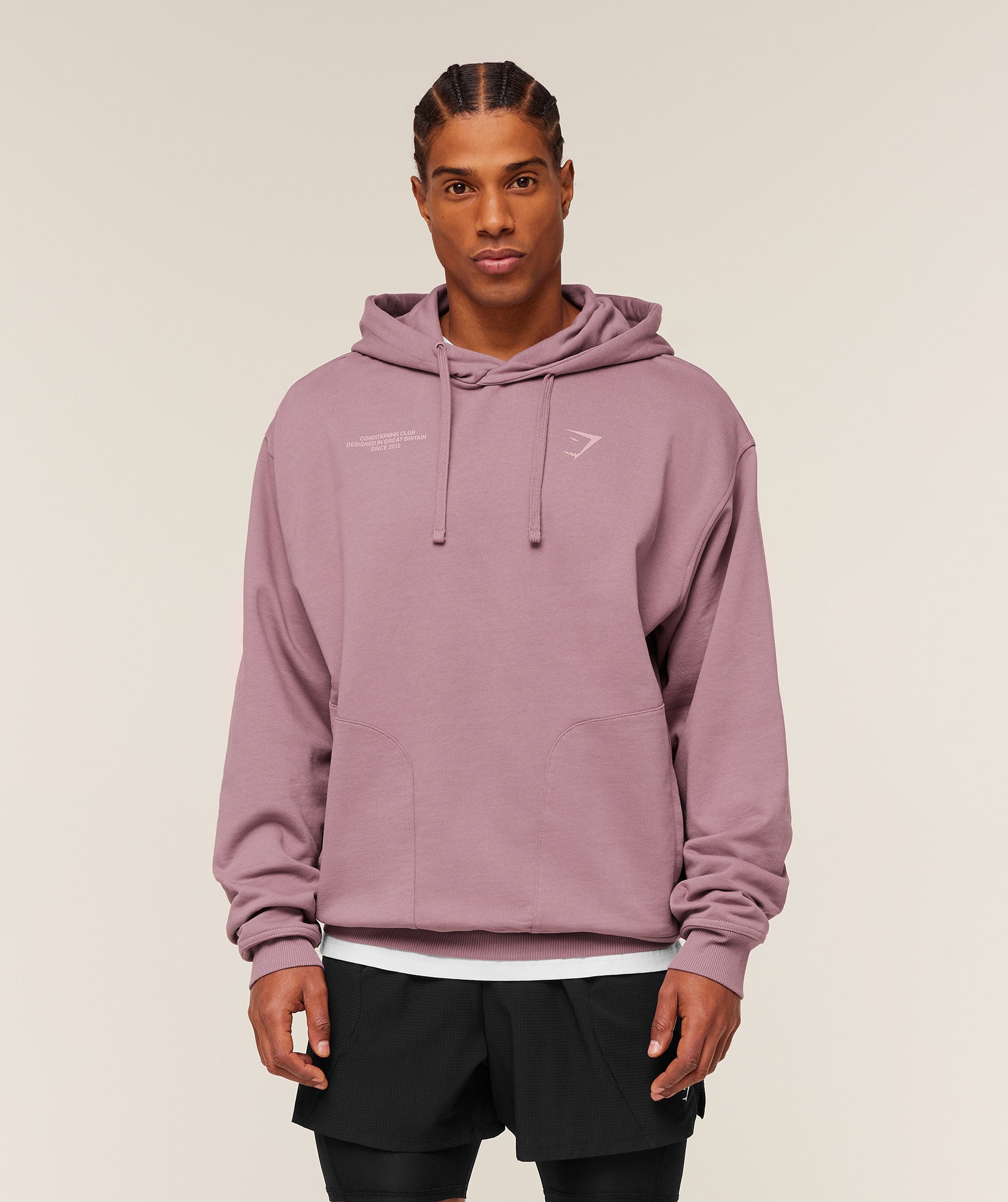 Gymshark Conditioning Club Hoodie Gs Calm Pink