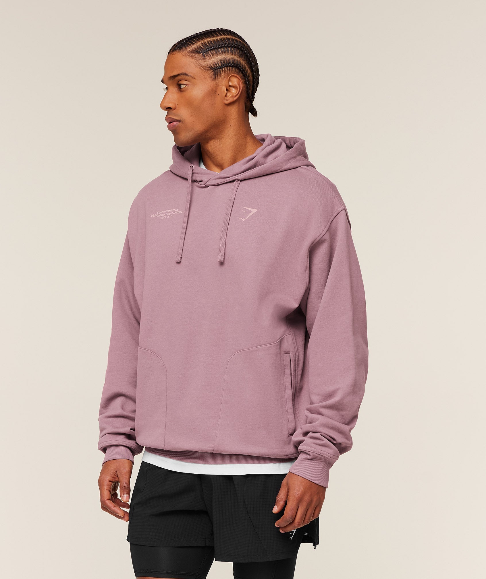 Gymshark Conditioning Club Hoodie Gs Calm Pink