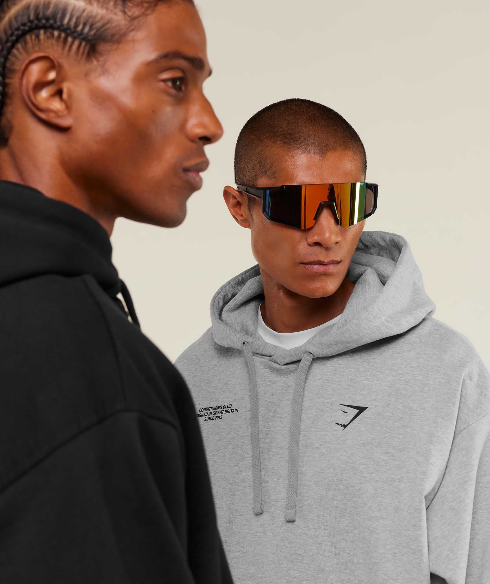 Gymshark Conditioning Club Hoodie Light Grey Core Marl