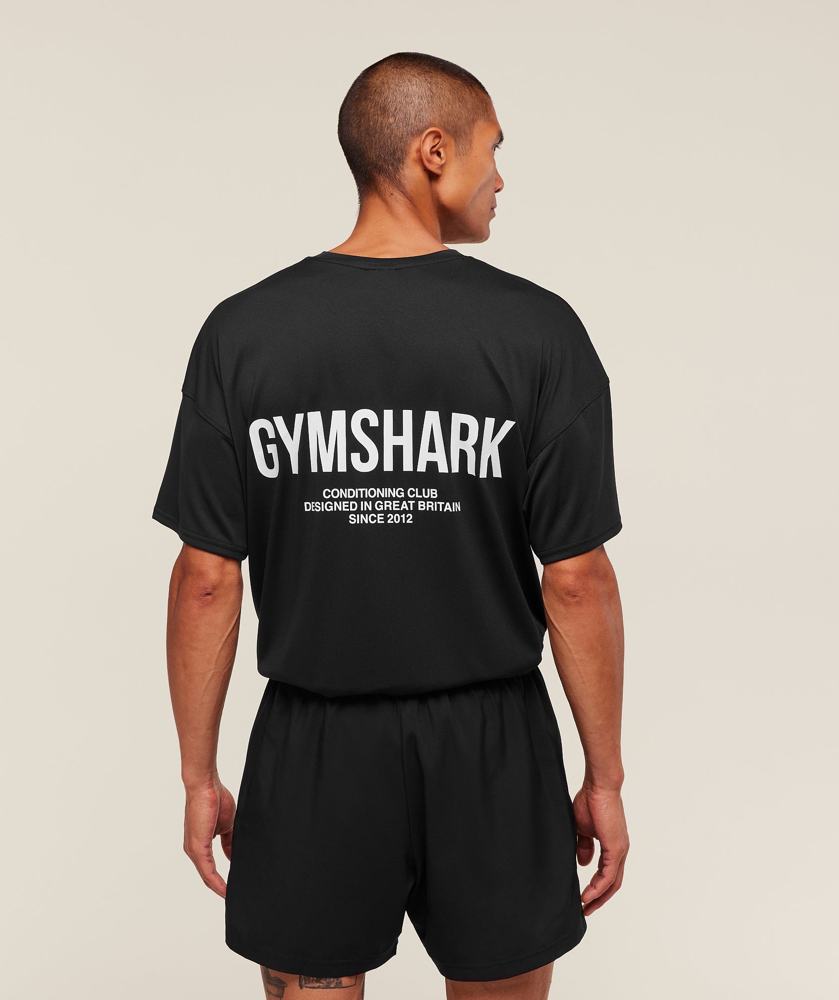 Gymshark Conditioning Club Oversized T-Shirt Black
