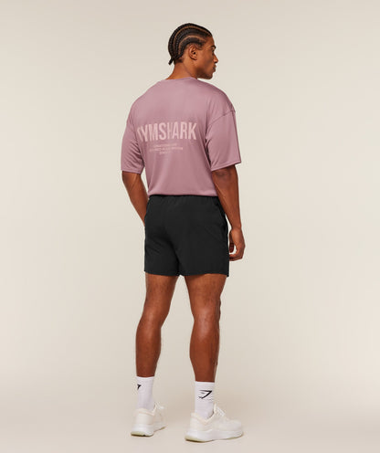 Gymshark Conditioning Club Oversized T-Shirt Gs Calm Pink