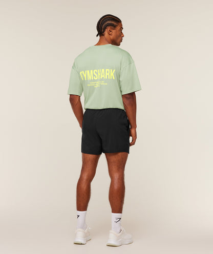Gymshark Conditioning Club Oversized T-Shirt Gs Haze Green
