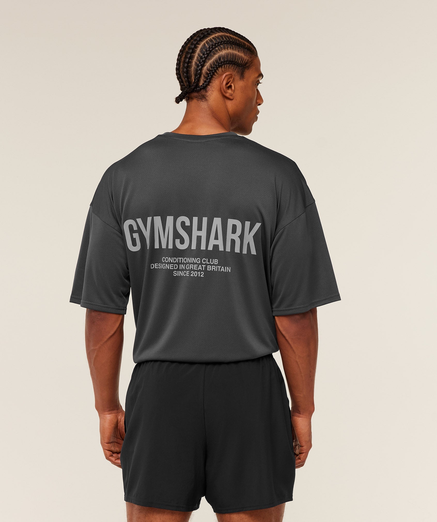 Gymshark Conditioning Club Oversized T-Shirt Grey