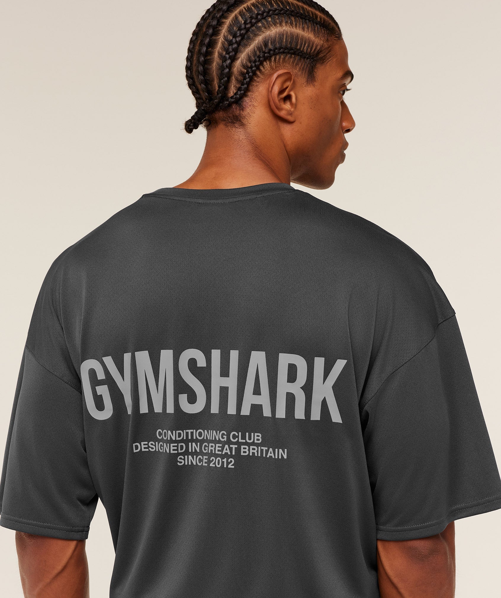 Gymshark Conditioning Club Oversized T-Shirt Grey