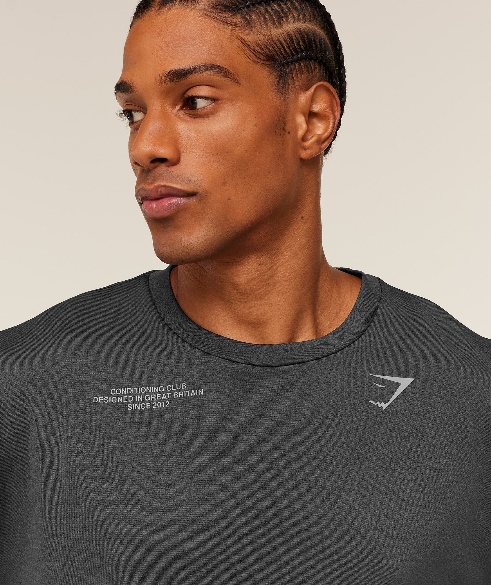 Gymshark Conditioning Club Oversized T-Shirt Grey