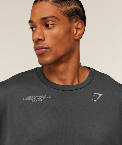 Gymshark Conditioning Club Oversized T-Shirt Grey