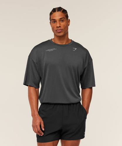 Gymshark Conditioning Club Oversized T-Shirt Grey