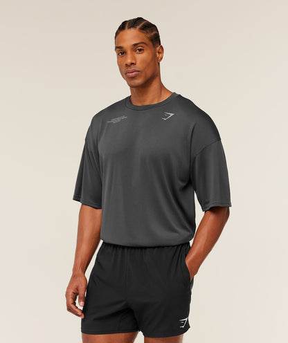 Gymshark Conditioning Club Oversized T-Shirt Grey
