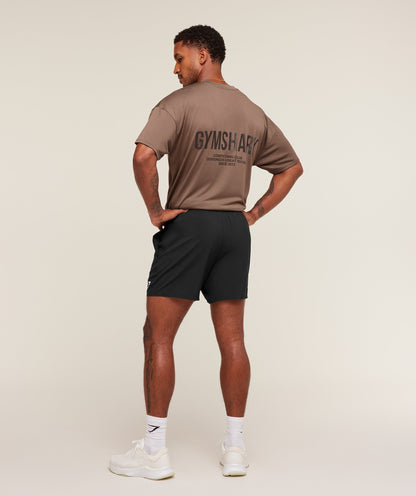 Gymshark Conditioning Club Oversized T-Shirt Soft Brown