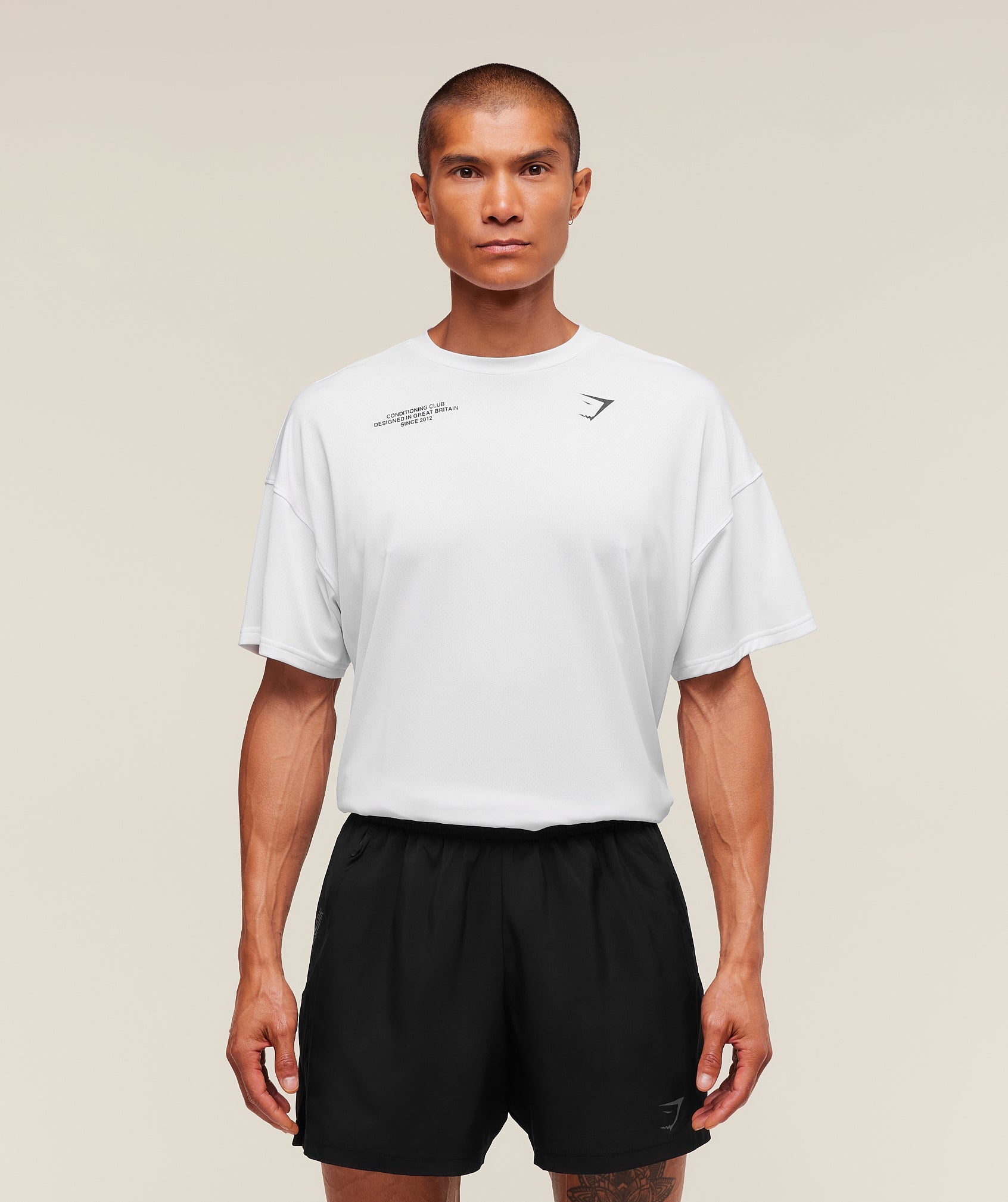 Gymshark Conditioning Club Oversized T-Shirt White