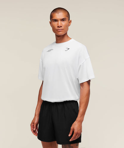 Gymshark Conditioning Club Oversized T-Shirt White