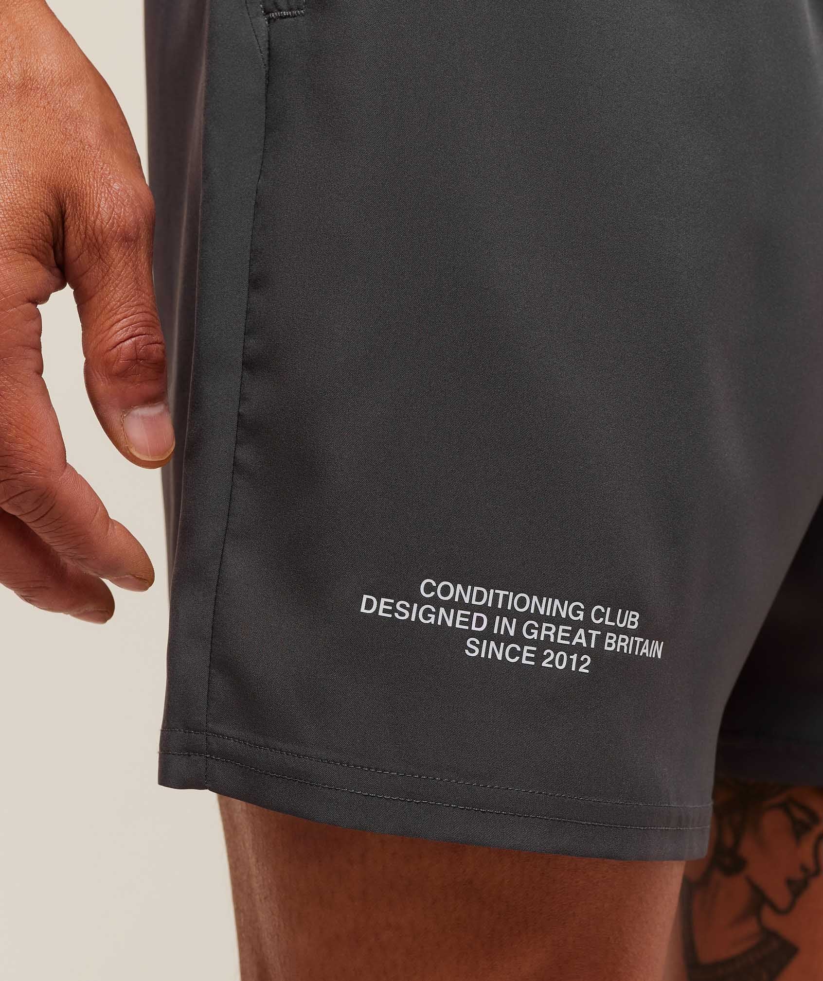 Gymshark Conditioning Club Shorts Onyx Grey