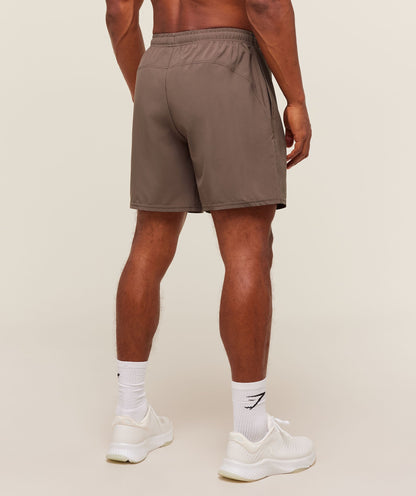 Gymshark Conditioning Club Shorts Soft Brown
