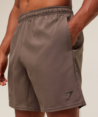 Gymshark Conditioning Club Shorts Soft Brown