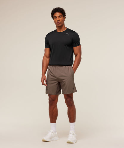 Gymshark Conditioning Club Shorts Soft Brown