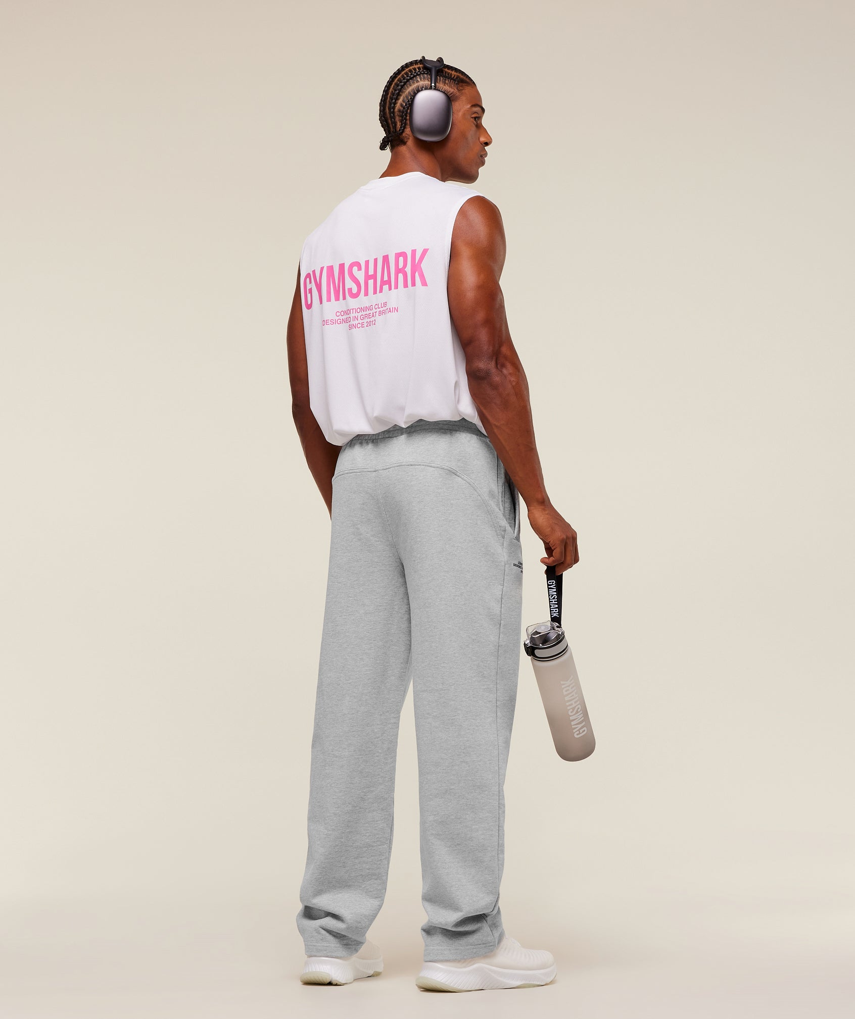 Gymshark Conditioning Club Pant Light Grey Core Marl