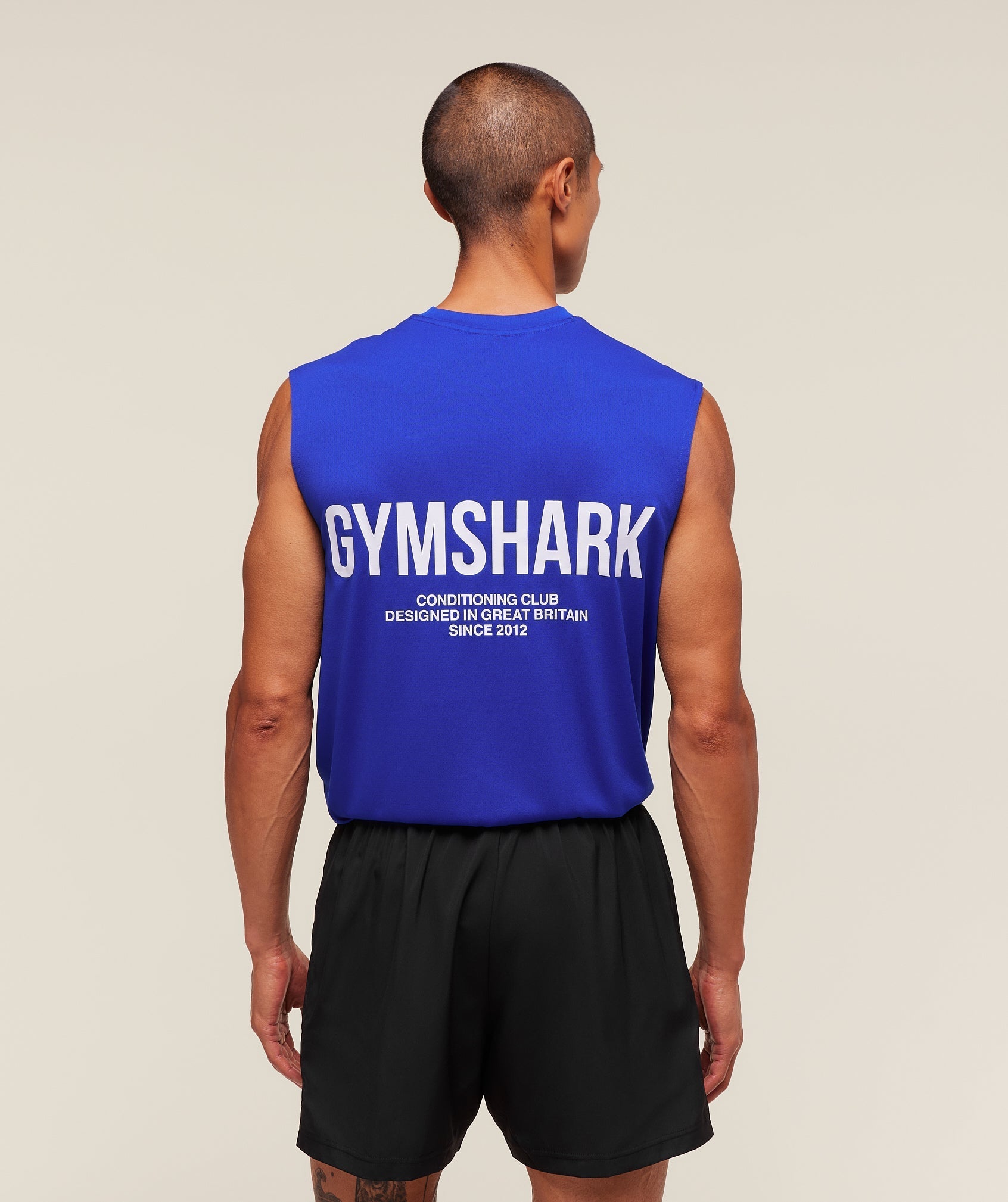 Gymshark Conditioning Club Tank Athletic Blue