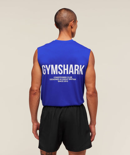 Gymshark Conditioning Club Tank Athletic Blue