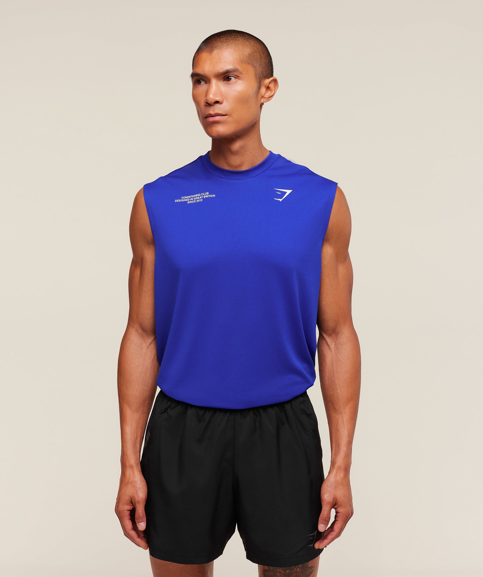 Gymshark Conditioning Club Tank Athletic Blue