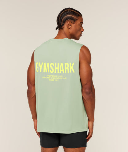 Gymshark Conditioning Club Tank Gs Haze Green