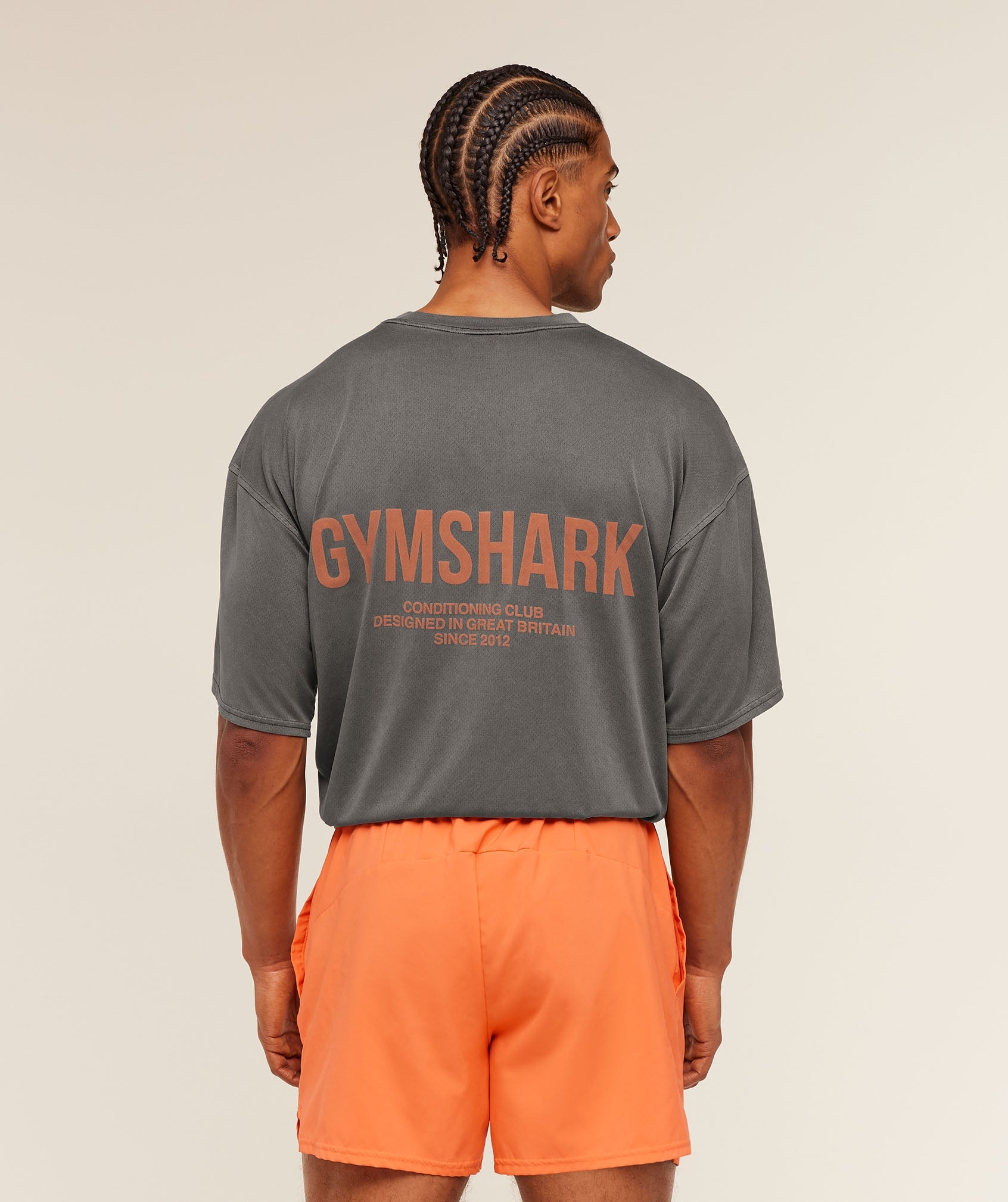 Gymshark Conditioning Club Washed T-Shirt Black