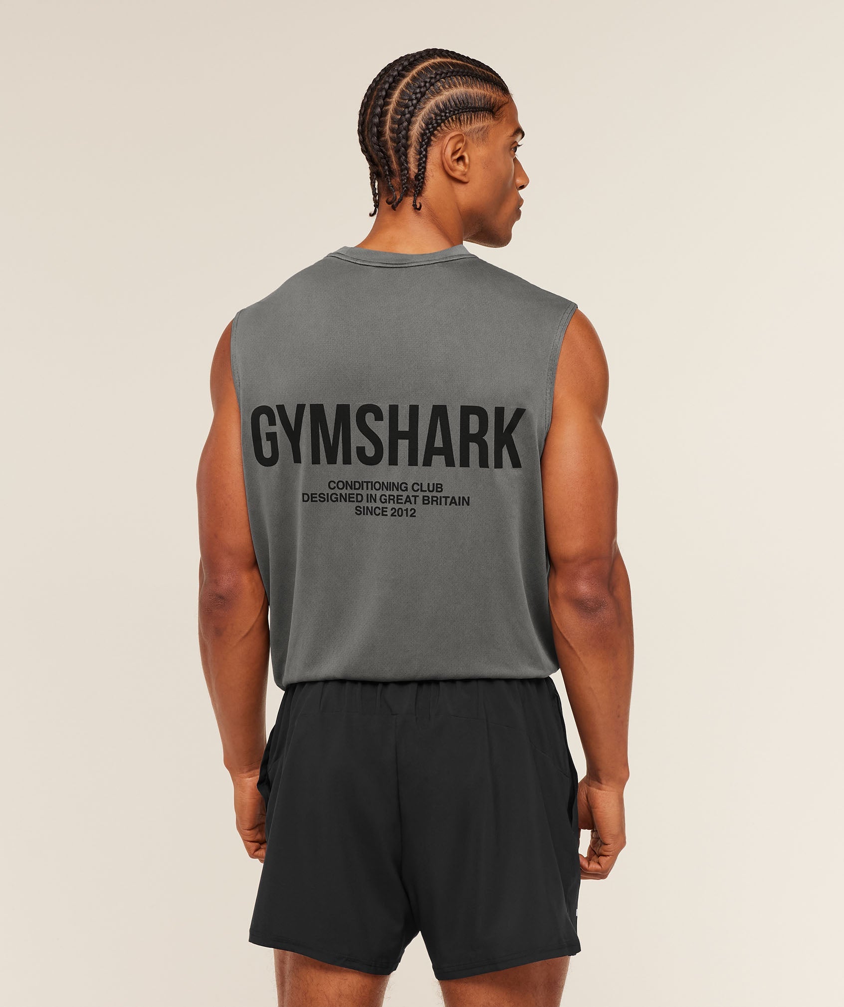 Gymshark Conditioning Club Washed Tank Black