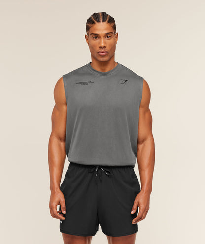 Gymshark Conditioning Club Washed Tank Black
