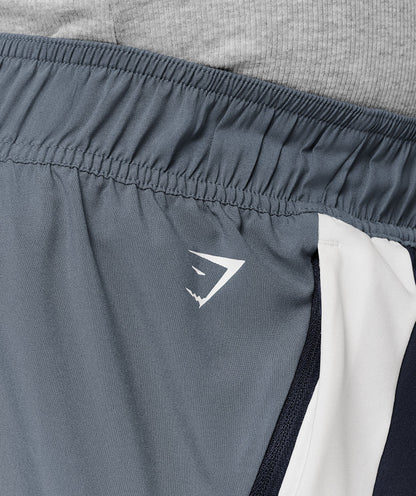 Gymshark Collegiate Tech Shorts Iron Blue