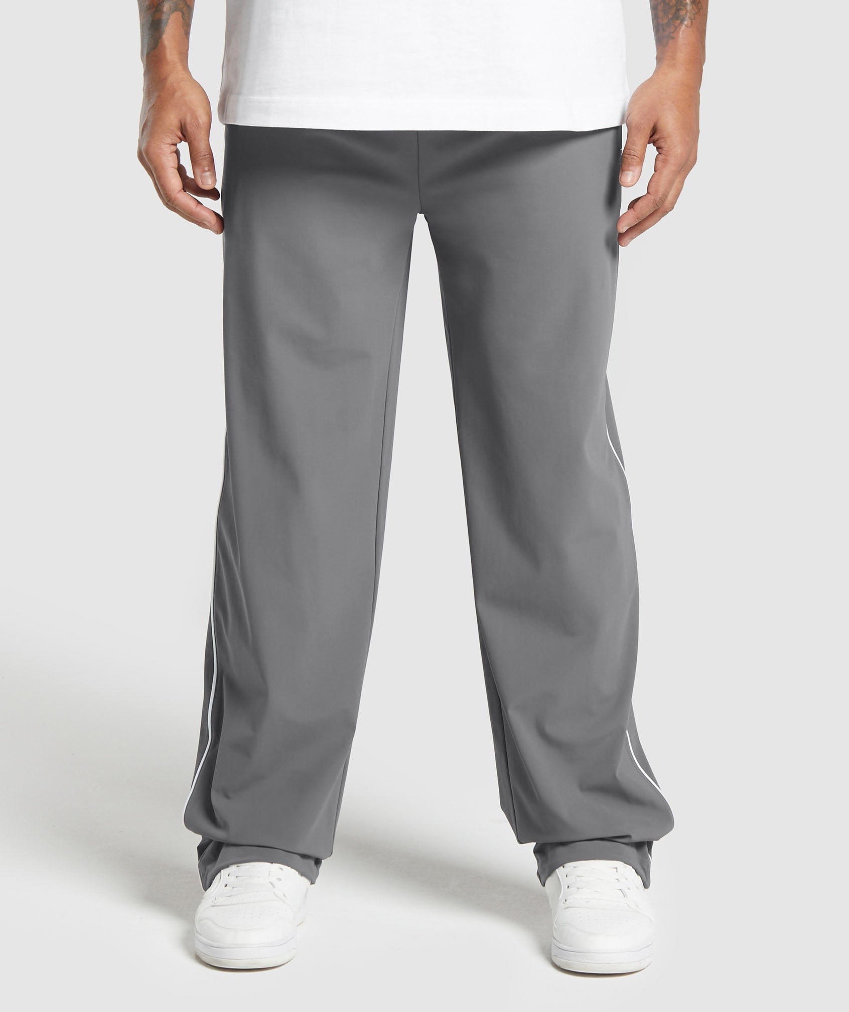 Gymshark Contrast Straight Leg Pant Pitch Grey