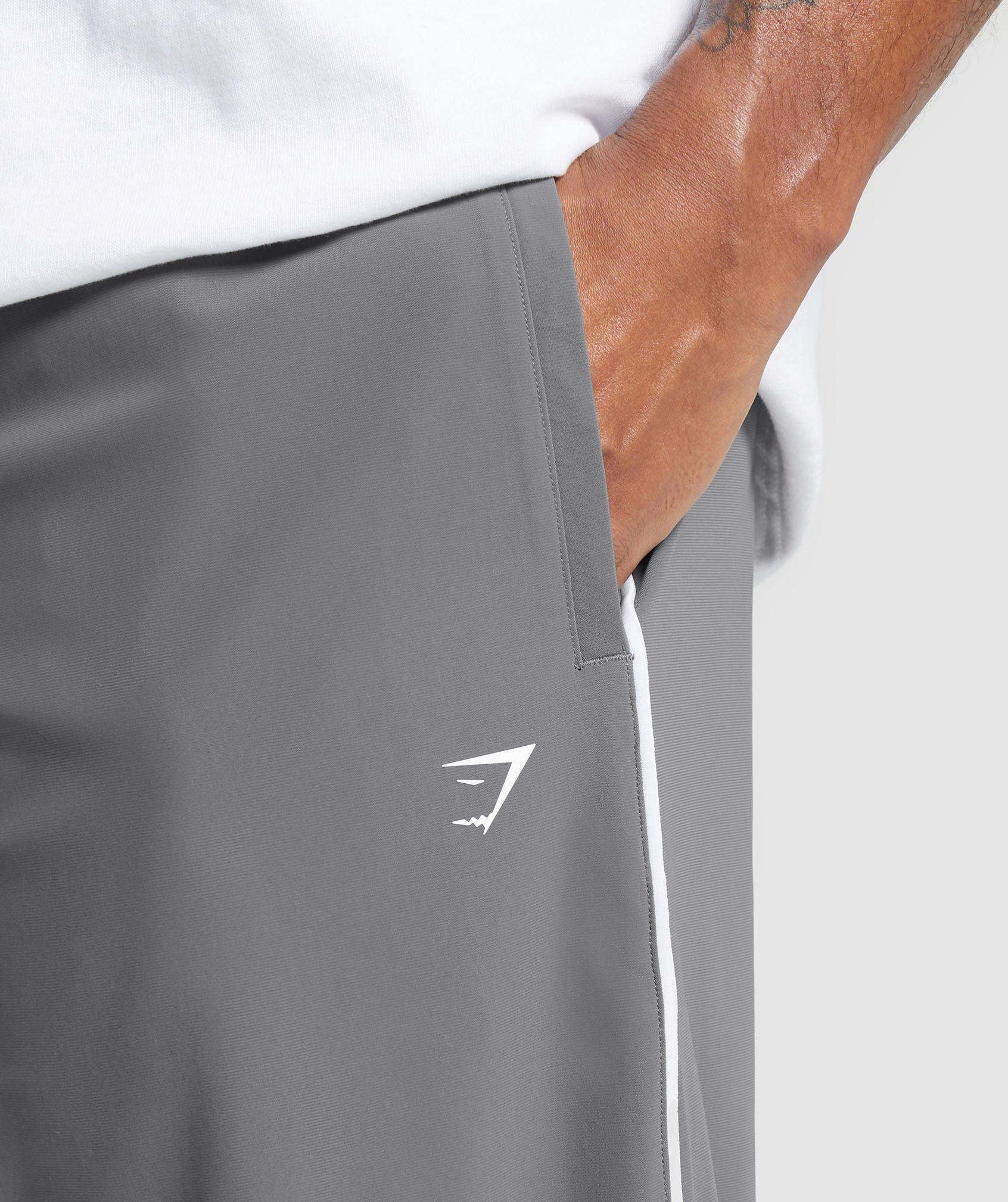Gymshark Contrast Straight Leg Pant Pitch Grey