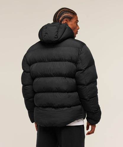 Gymshark Hooded Puffer Jacket Black