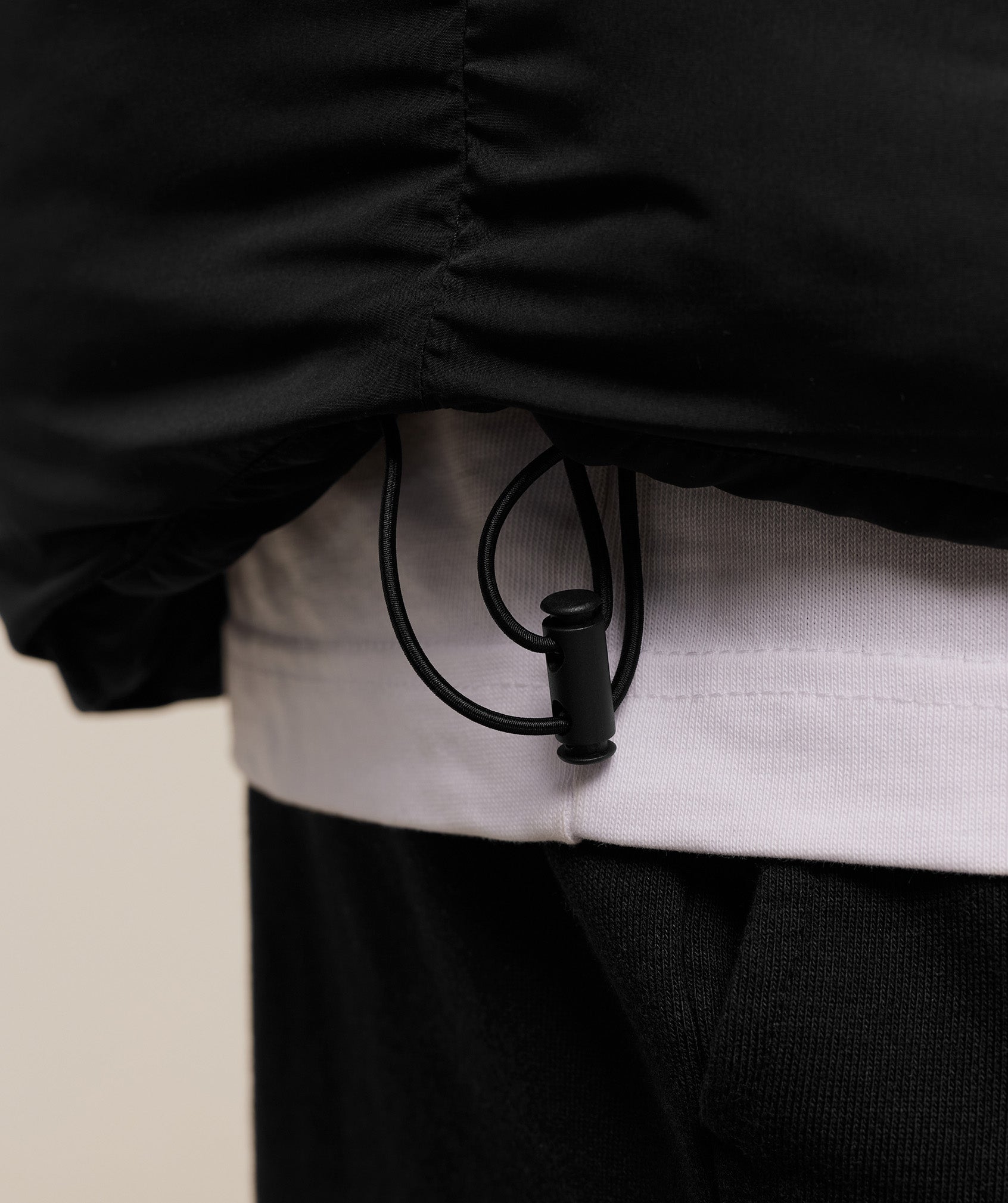 Gymshark Hooded Puffer Jacket Black