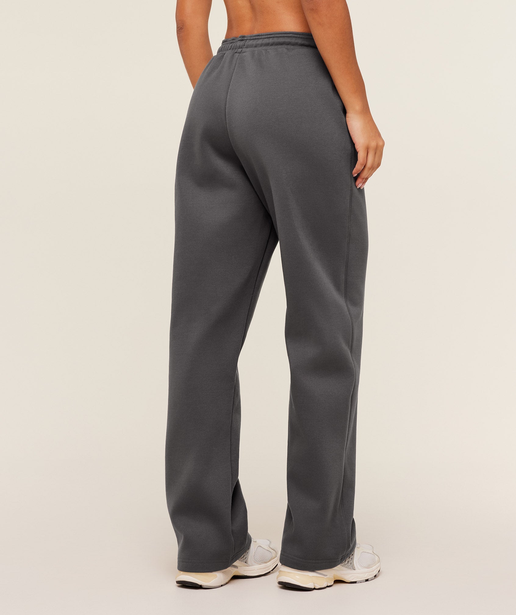 Women's Gymshark Cosy Luxe Straight Leg Tall Joggers Onyx Grey