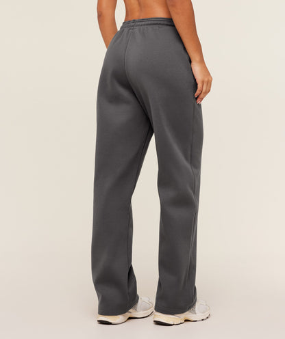 Women's Gymshark Cosy Luxe Straight Leg Tall Joggers Onyx Grey