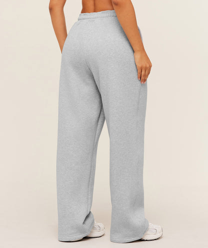 Women's Gymshark Cosy Luxe Straight Leg Short Joggers Bros Soft Grey Marl