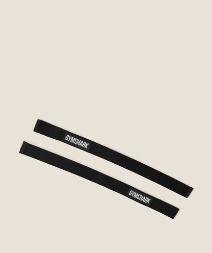 Gymshark Cotton Lifting Straps Gs Black