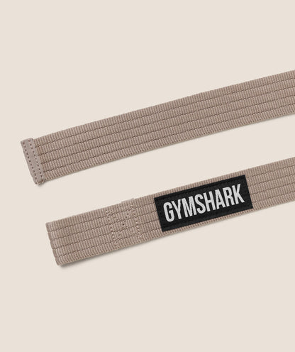 Gymshark Cotton Lifting Straps Lifestyle Brown