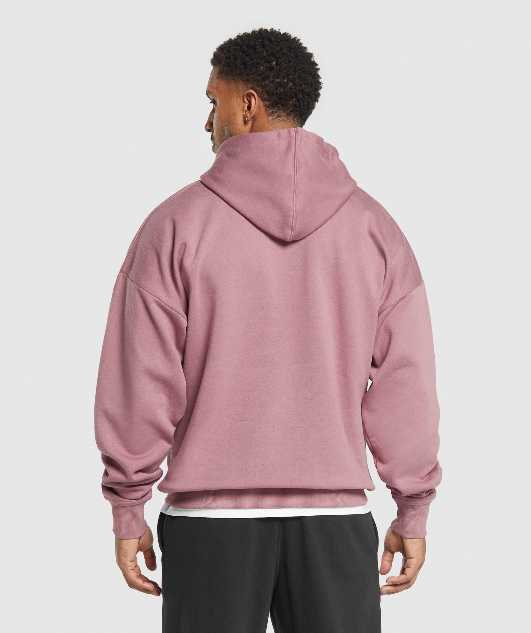 Gymshark Crest Oversized Hoodie Calm Pink